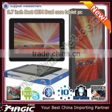 Best 9.7 inch android 4.1 rugged android tablet pc made in China