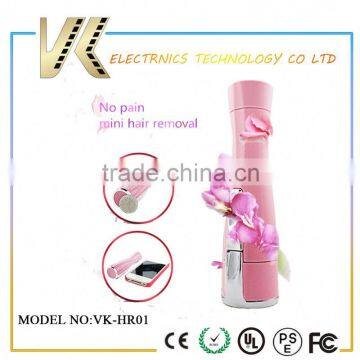 Rechargeable battery mini lady electric hair tweezer hair epilator