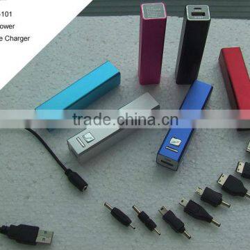 Hot Power Bank 2600mAh New model for Iphone/Samsung/Nokia Charger