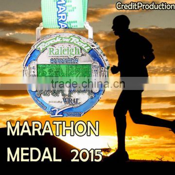 Cheappest custom running metal sport medal for sell