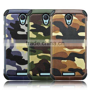 Cheap Camo leather mobile phone cases for Redmi Note2