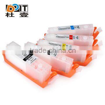 6 Color PGI-570 CLI-571 Refillable Cartridge With Chip