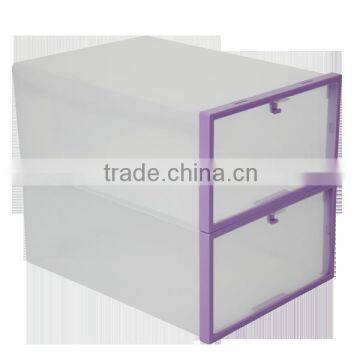 PP storage box ,transparent PP shoe box ,plastic shoe storage container