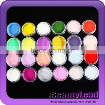 Nail acrylic powder 24colors nail Carving Sculpture Powder