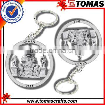 Custom Car Shape Design Metal Keyring Keychain for Promotion Gift photo-2