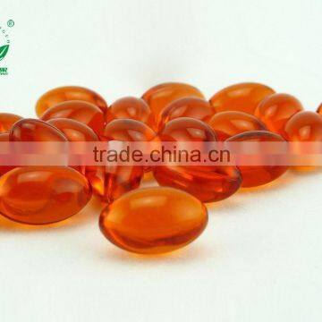 GMP Manufacturer Pure Seabuckthorn Fruit Oil Soft Capsules