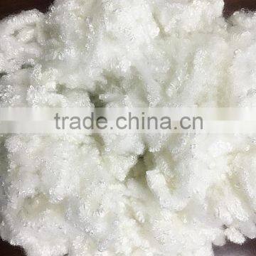 Recycled Hollow Conjugated Fiber Polyester Staple Siliconed Fiber 3DX64MM HCS photo-2