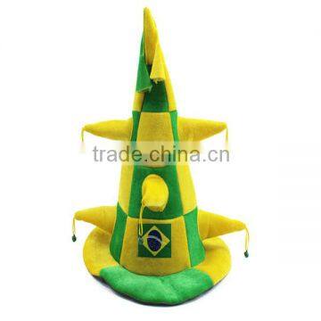 High Quality Yellow Party Carnival Cap Funny X'Mas Hats Made In China For Sale