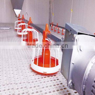 Salable auto broiler feeding system for poultry fariming
