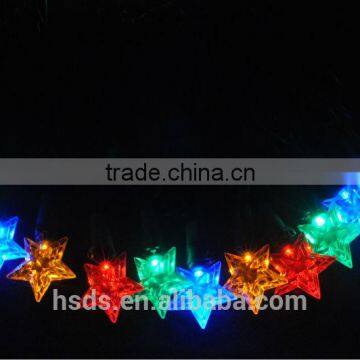 LED Star string light Christmas decorative indoor or outdoor string light