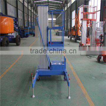 6m Single Mast Electric Aluminium Single One Man Lift