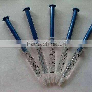 3ML 6% hydrogen peroxide Teeth Whitening Gel Syringe,Teeth Whitening System,CE approval