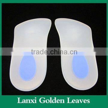 massage silicone heel insoles for shoes