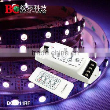 DC12V-24V 6A*3Channel Single Color Led Dimmer RF Remote Touch Control DIY photo-2