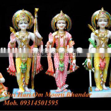 Hindu God Marble Ramdarbar Idols