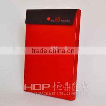 clear pvc folder printing packaging