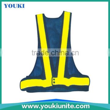 blue safety reflective vest