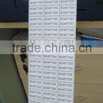 Cheap price adhesive label factory barcode self adhesive stickers and labels