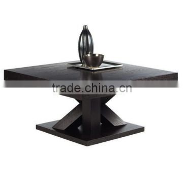 Modern wooden coffee table suqare MDF table top dining table