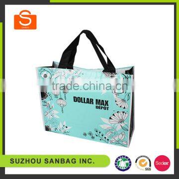 customized non woven shopping bag with lamination