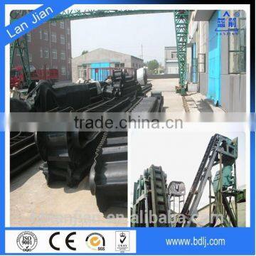 china facotory price BV approved large loading capacity agricultural corrugated sidewall cleat conveyor belt/skirt conveyor belt