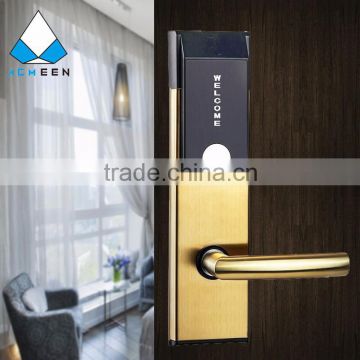 keyless rf proximity card door lock system