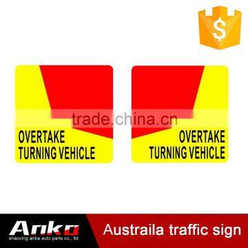 European Australia reflector board reflector sticker for trailer, reflective sticker paper