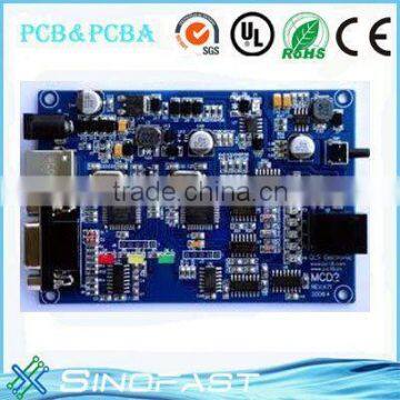 Customer-mode keyboard halogen free pcb assembly with blue color