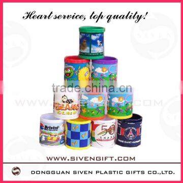 2011 various lovely design soft pvc mug with high quality