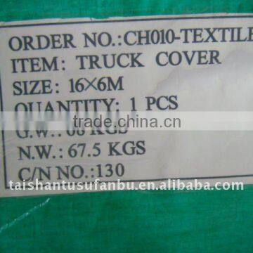 1000D UV protected printed pvc coated vinyl tarpaulin