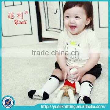 2015 hot sale cute baby custom 3d cartoon tube sock cotton sock