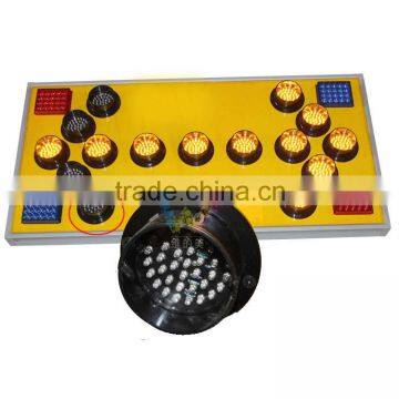 1200*600mm aluminum truck mounted 15pcs 100mm lamps LED arrow light traffic board
