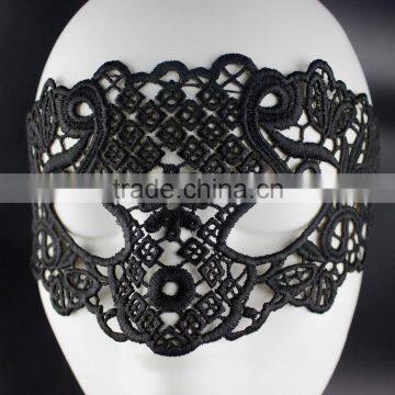 Wholesale pierced lace eye mask, masquerade lace party mask for birthday/celebration