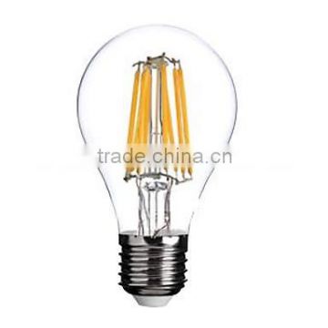 e27 6w filament led bulb warm white 360 degree