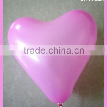 2016 good quality heart shape latex balloon