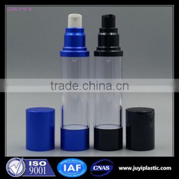 Best selling cosmetic bottle 15ml plastic airless bottle cosmetic packaging