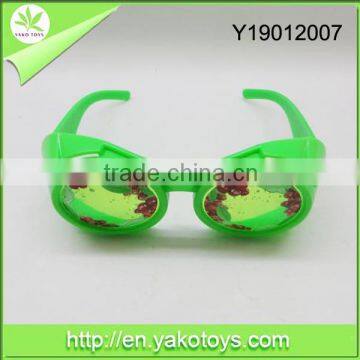 Hot sell outdoor toy colorful plastic toy glasses