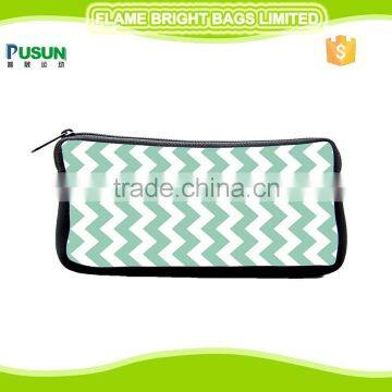 Neoprene waterproof cheap plain pencil case