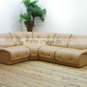 Modern Leather corner sofa