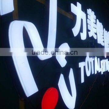 Diy frontlit reverse led channel letter