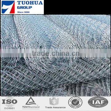 Zinc Coated,PVC Ccoated,Hot-dipped Galvanized Chain Link Wire Mesh for Fencing