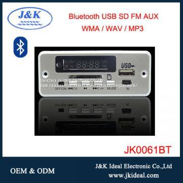 12V/5V FM radio usb aux audio bluetooth car mp3 decoder module