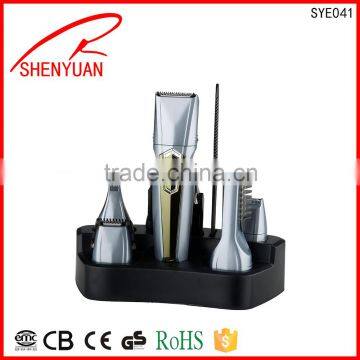 Hot Rechargeable hair trimmer / professional Hair Clipper set man's shaver with CE ROHS china supplier