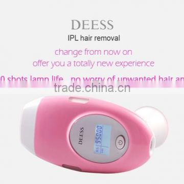 Lips Hair Removal DEESS GP582 Home Use Ipl Permanent Hair Removal Machine Acne Removal Ipl Beauty Machine With Ipl Xenon Flash Lamp For Distribution Bikini Hair Removal