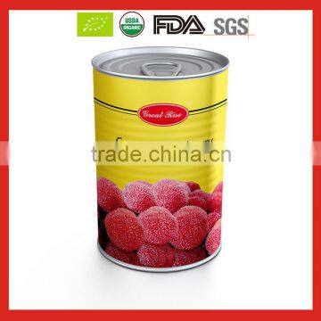 Canned Red Bayberry 2016 Fresh New Season Free Sample