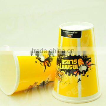 Printed Disposable Paper Coffee Cups, Cold Drinking Beverage Cup, 18oz Cold Drink Paper Cup