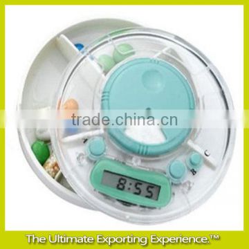 pill Timer kit,plastic flying plate light countdown timer Eco-friendly kit key timing kit e-kit reminder pillbox portable timer