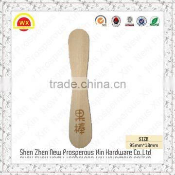 Wholesale bulk birch wood icecream spoon