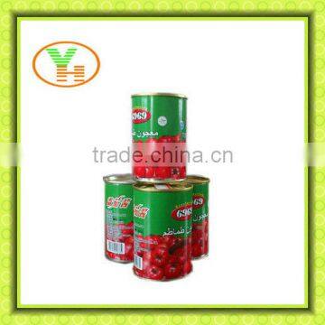 70G-4500G China Hot Sell Canned tomato paste,tomatoes packing machine