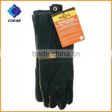 Professional BBQ COW LEATHER kitchen use gloves